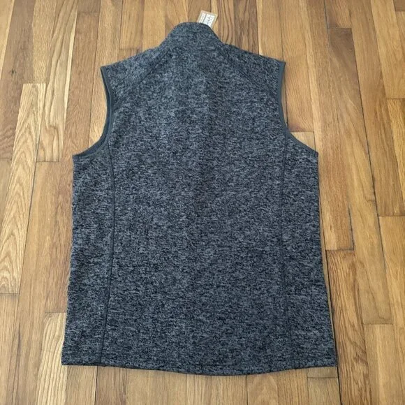 Eddie Bauer Men's Mr Radiator Vest Fleece Lined Outdoor Black-Black Heater SizeM - Picture 5 of 6